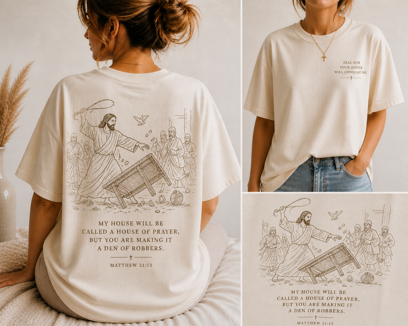 House of Prayer Tee – Matthew 21:13